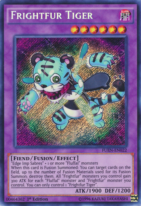 Frightfur Tiger [FUEN-EN022] Secret Rare | Devastation Store