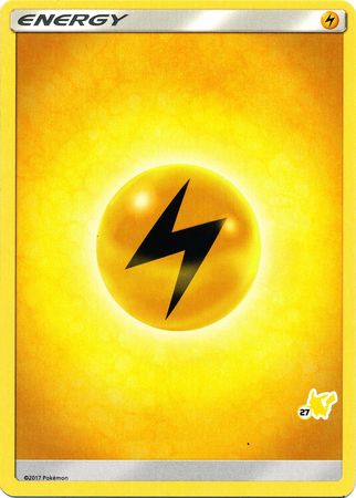 Lightning Energy (Pikachu Stamp #27) [Battle Academy 2020] | Devastation Store