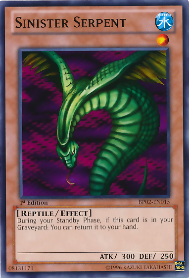 Sinister Serpent [BP02-EN015] Common | Devastation Store