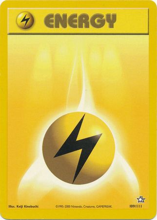 Lightning Energy (109/111) [Neo Genesis Unlimited] | Devastation Store