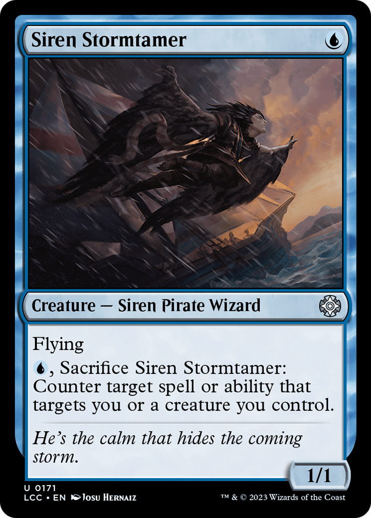 Siren Stormtamer [The Lost Caverns of Ixalan Commander] | Devastation Store