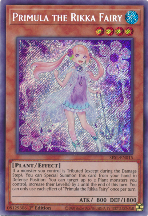Primula the Rikka Fairy [SESL-EN015] Secret Rare | Devastation Store