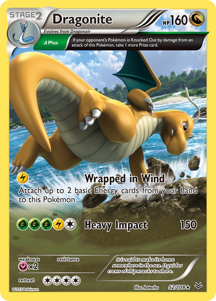 Dragonite (52/108) (Theme Deck Exclusive) [XY: Roaring Skies] | Devastation Store