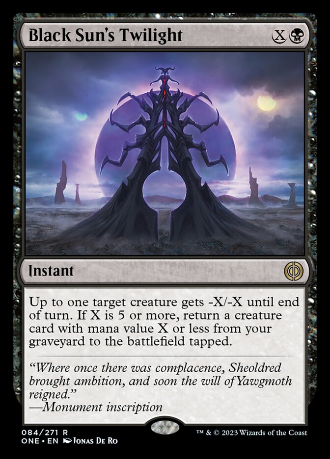 Black Sun's Twilight [Phyrexia: All Will Be One] | Devastation Store