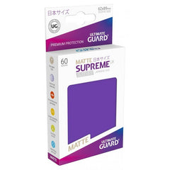 Supreme UX Matte Sleeves Japanese Size 60ct - Devastation Store | Devastation Store